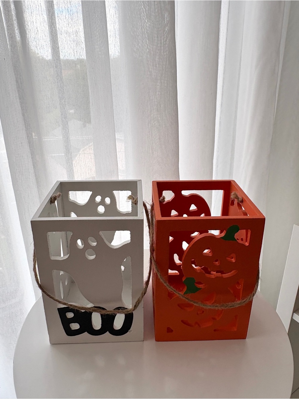 Halloween Wooden Decor (Set of 2)